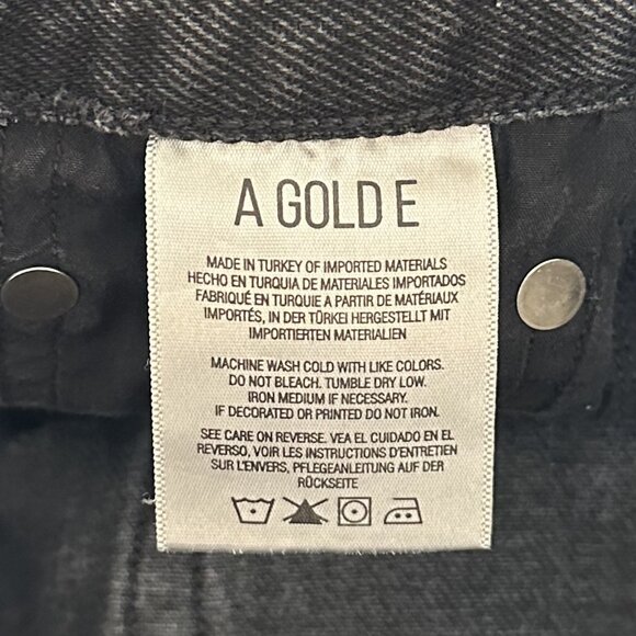 AGOLDE Parker Vintage Cut Off Short in Tidal - Picture 6 of 9